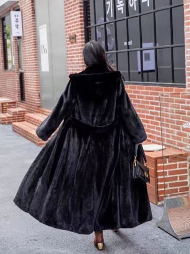 ふわふわ マキシ ロングコート フード付き 華やか暖かい 人工ファー 厚手 フリース 秋冬 ボア 保温 レディース コート アウター ぬいぐるみ ジャケット メガ割