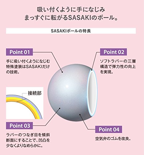 色:LD(ラベンダー) ササキ(SASAKI) 新体操 手具 ボール 国際体操連盟認定品 日本体操協 色:LD(ラベンダー) ササキ(SASAKI) 新体操 手具 ボール 国際体操連盟認定品 日本体操協