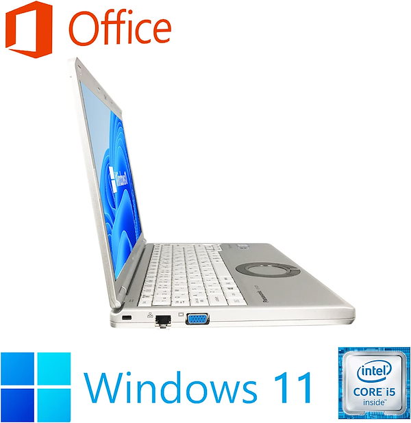 ノートパソコン Win11 office 2024 第6世代Corei5 メモリ8GB/SSD512GB