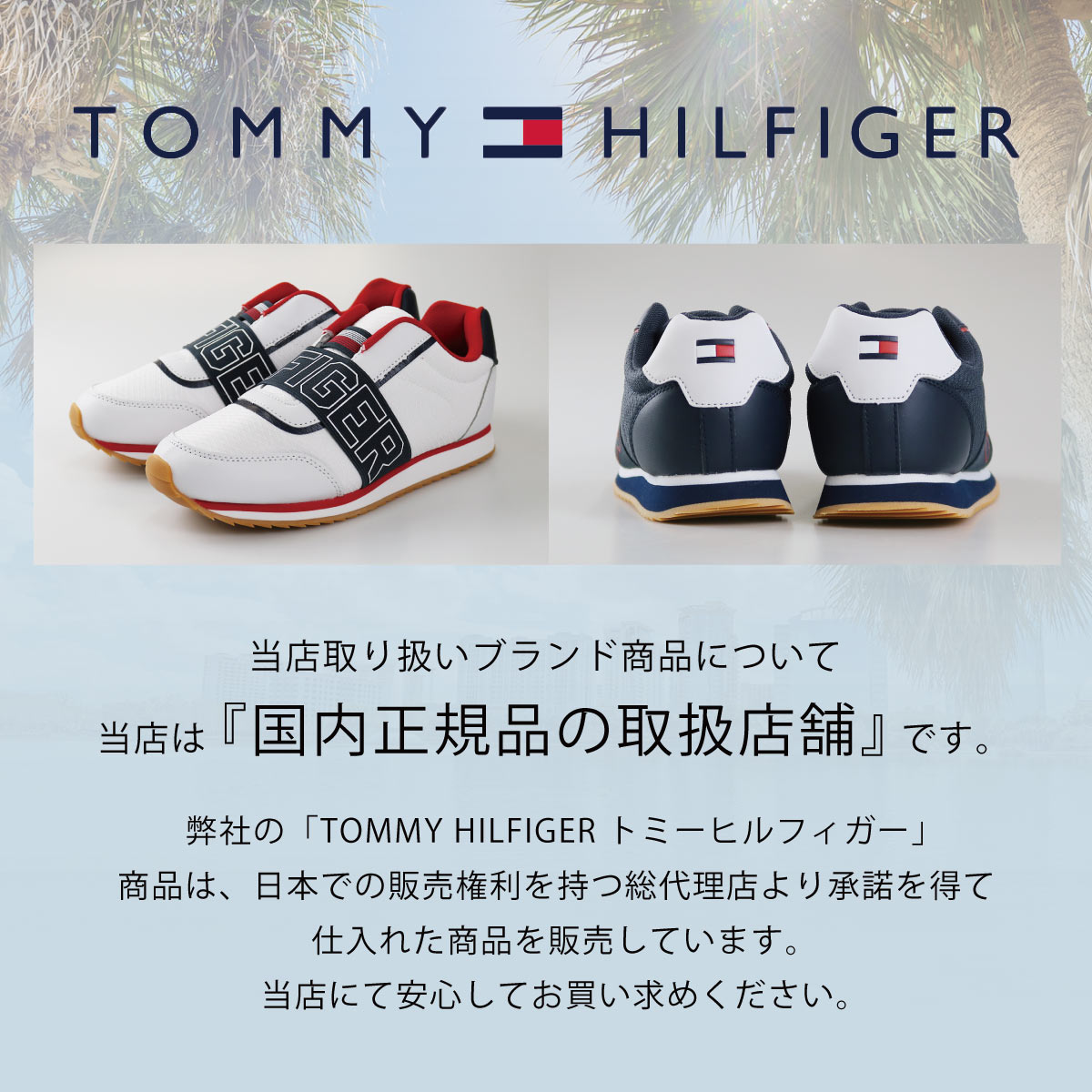 【正規品】TOMMY HILFIGER トミーヒルフィガー CASUAL SNEAKER カジュアル スニーカー TH101169-C 【正規品】TOMMY HILFIGER トミーヒルフィガー CASUAL SNEAKER カジュアル スニーカー TH101169-C