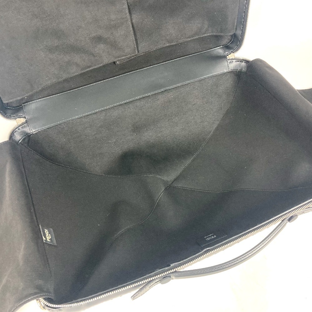 ボストンバッグ 7VV158 ラージ スーツケース FFロゴ 旅行バッグ カバン トラベルバッグ 2WAYバッグ ショルダーバッグ ハンドバッグ レザー ブラック ボストンバッグ 7VV158 ラージ スーツケース FFロゴ 旅行バッグ カバン トラベルバッグ 2WAYバッグ ショルダーバッグ ハンドバッグ レザー ブラック