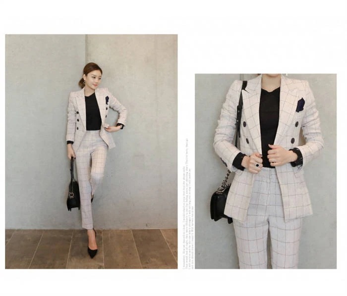 セットアップ レディース 上下2点セット チェック柄 テーラードジャケット アンクルパンツ スリム スーツ カジュアル 可愛い フェミニン きれいめ 上品 エレガント おしゃれ オフィス 入学式 卒業