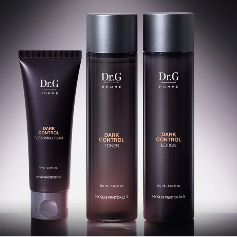 ソンジュンギPICK オム ダークコントロール トナー 150ml + ローション 150ml + クレンジングフォーム 70ml セット