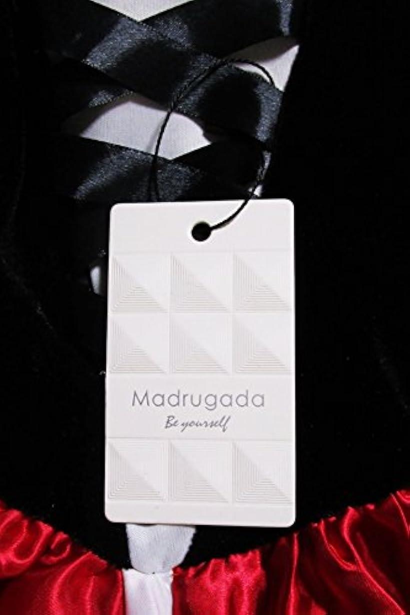 ローズカラーのワンピース ハロウィン コスチューム レースアイマスク付き 2点セット レディース S617(赤 M) ローズカラーのワンピース ハロウィン コスチューム レースアイマスク付き 2点セット レディース S617(赤 M)