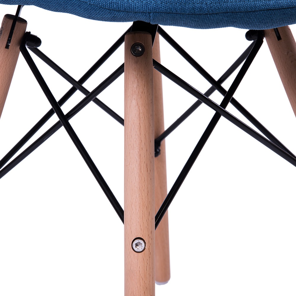 特価商品 【ダークグレー】 2脚セット イームズチェア クッション イームズチェアー ファブリック ダイニング 椅子 