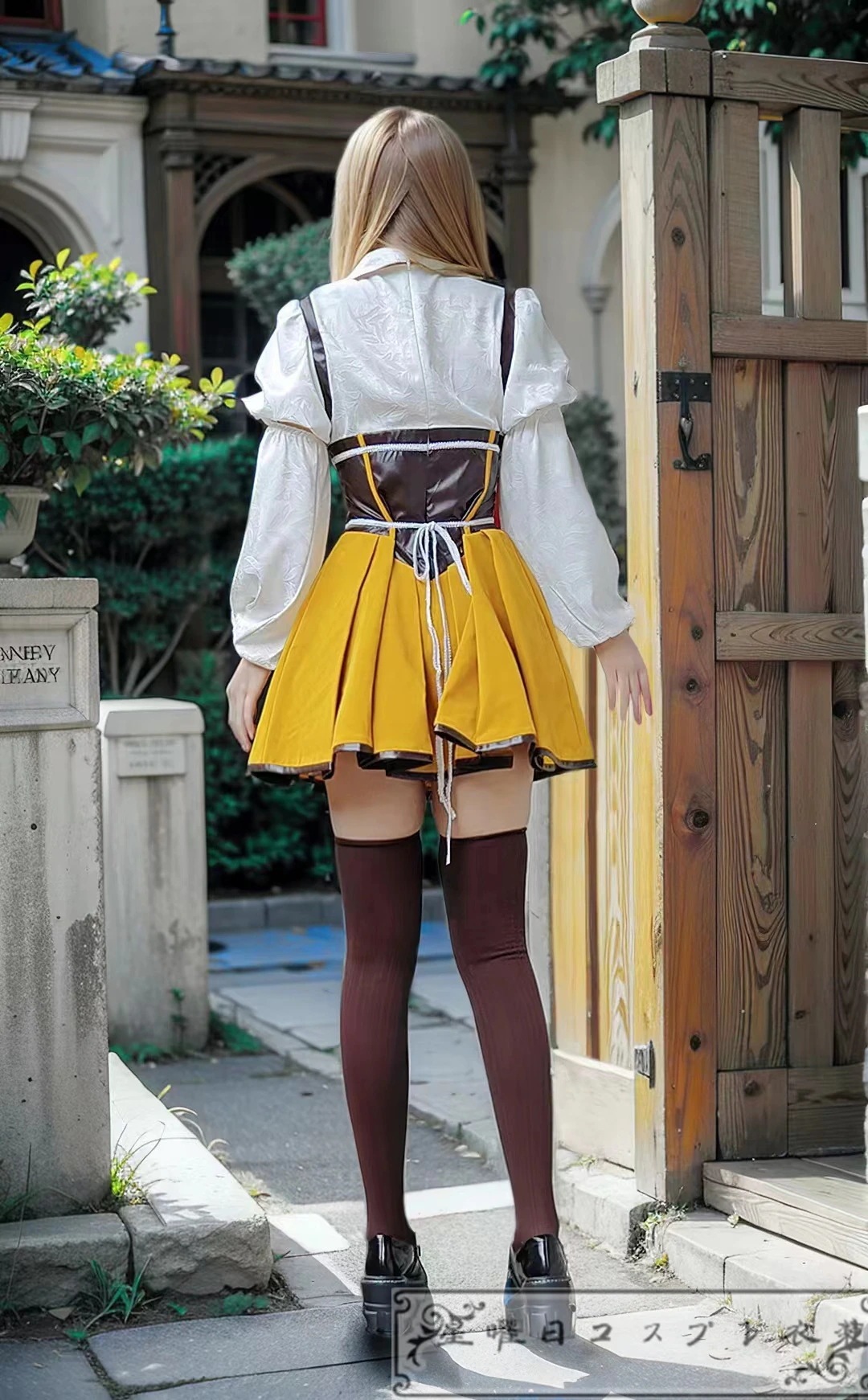 在庫品 魔法少女まどかマギカ 巴マミ コスプレ衣装 コスチューム ハロウィン 変装 仮装
