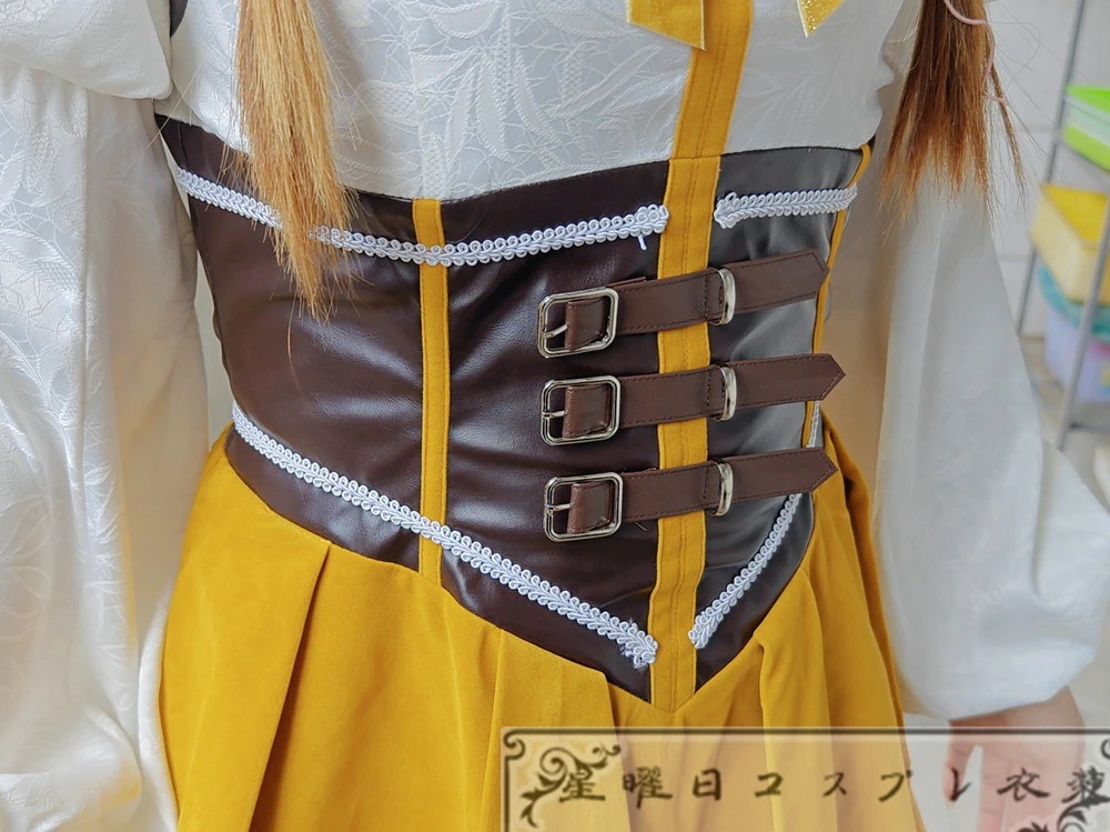 在庫品 魔法少女まどかマギカ 巴マミ コスプレ衣装 コスチューム ハロウィン 変装 仮装