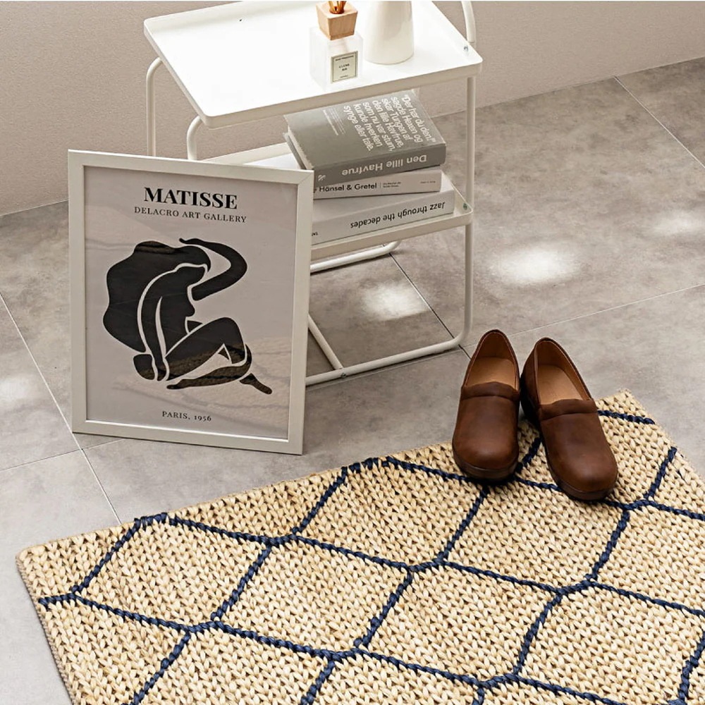 手織り インド製 ジュートマット 120x180cm オールシーズン 高耐久 アジアンテイスト 手織り インド製 ジュートマット 120x180cm オールシーズン 高耐久 アジアンテイスト