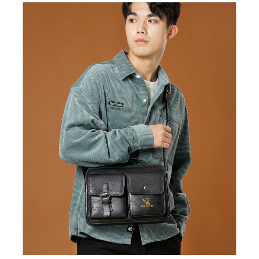 【即納】ワンショルダー バッグ メンズ ウォレット PU メンズ 軽量 男女兼用 レトロ風 ワンシ 斜め掛け 耐摩設計 コンパクト ギフト 収納 【即納】ワンショルダー バッグ メンズ ウォレット PU メンズ 軽量 男女兼用 レトロ風 ワンシ 斜め掛け 耐摩設計 コンパクト ギフト 収納