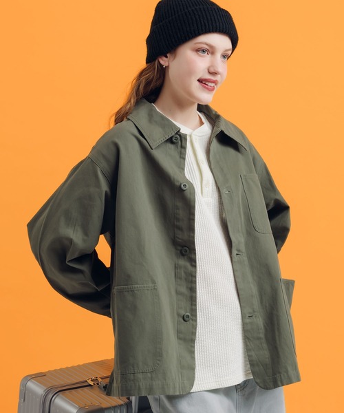 ジャケット カバーオール ミリタリーカバーオール レディース メンズ ジャケット カバーオール ミリタリーカバーオール レディース メンズ