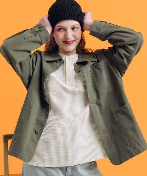 ジャケット カバーオール ミリタリーカバーオール レディース メンズ ジャケット カバーオール ミリタリーカバーオール レディース メンズ