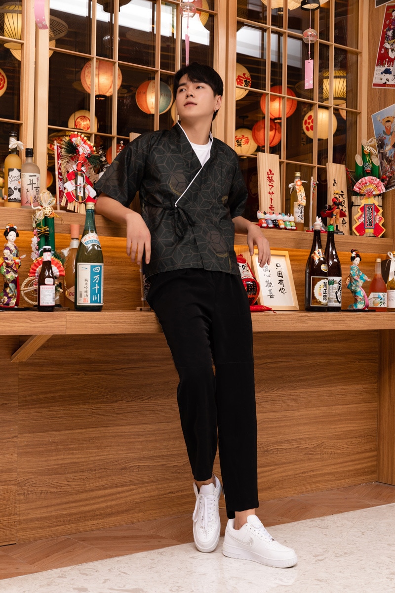 作業服着物スーツ高級レストラン迎賓服和風サービス従業員長袖上着女性