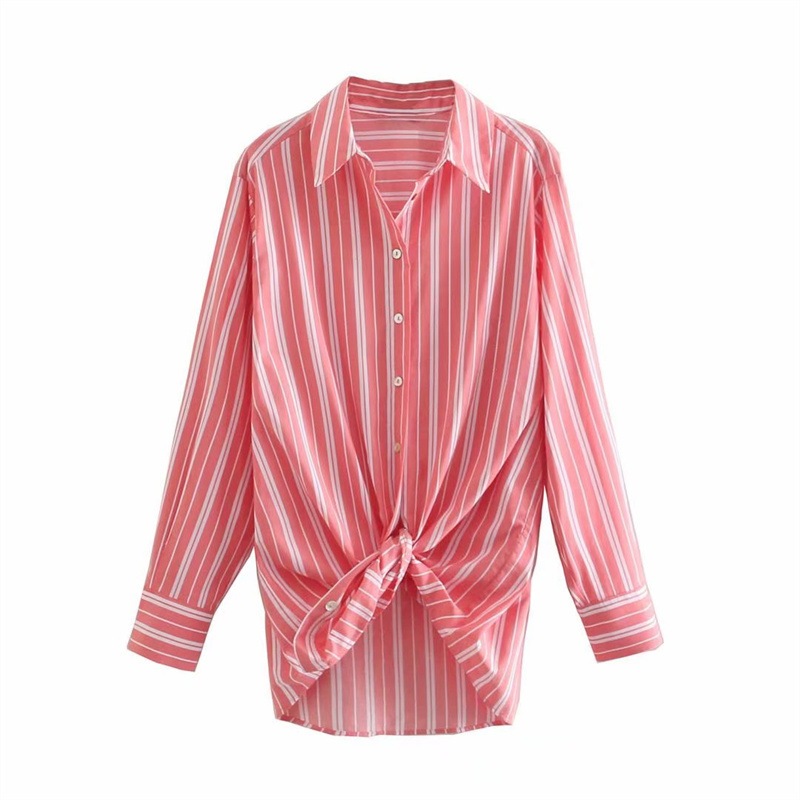 Kin Wheat シャツ 超激安特価 長袖 ｖネックス トライプ レディース 21 6月新品 人気 欧米風 トップス ファッション 気質 着瘦せ おしゃれ 通勤 エレガント上品