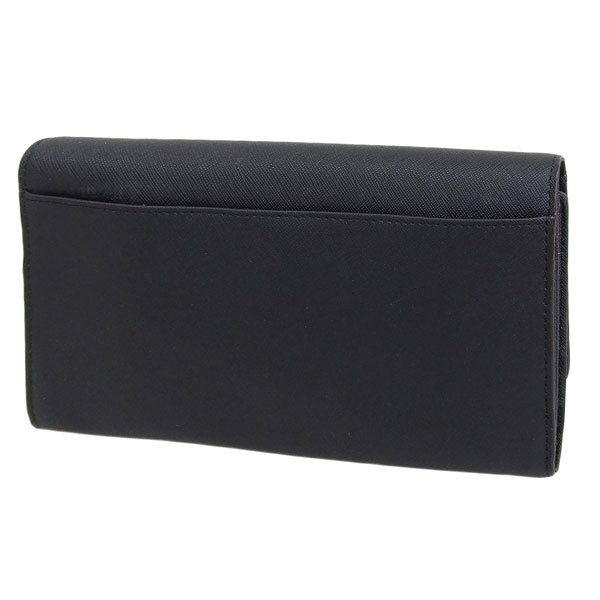 ケイトスペード ニューヨーク レディース 長財布 kate spade new york ブラック アウトレット wlru1933-001