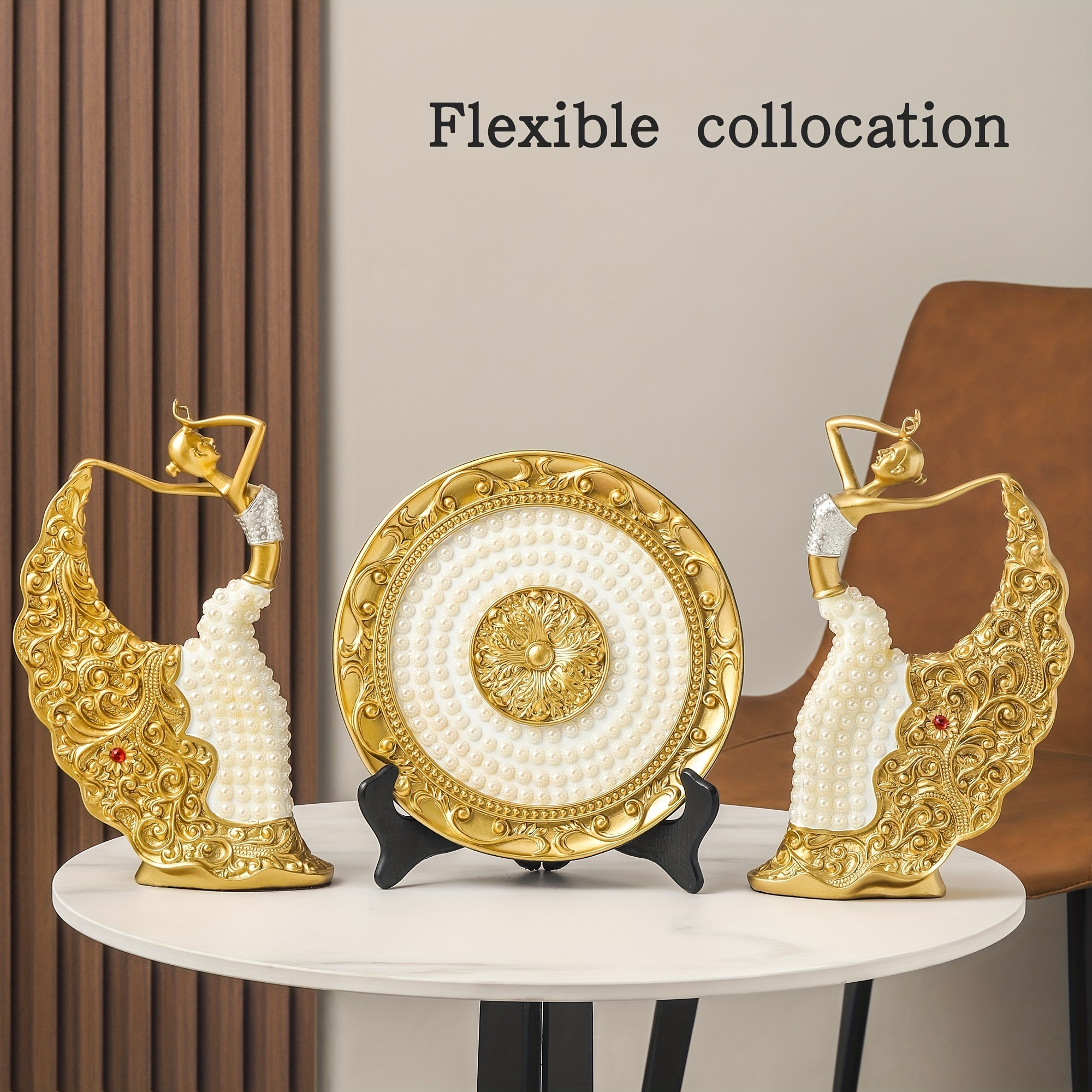 高級絵皿の置物 高級絵皿の置物