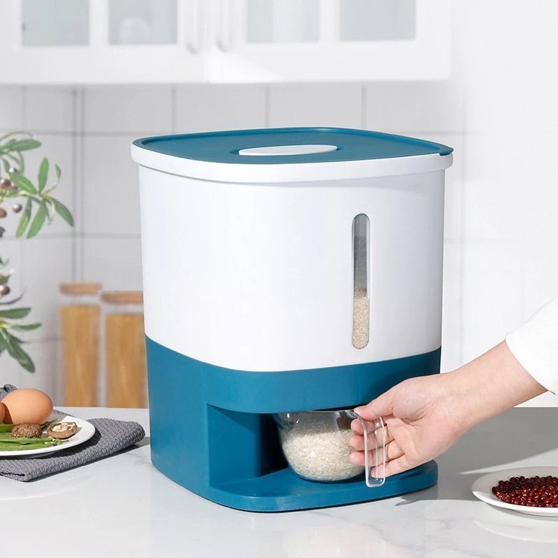 米びつ 米櫃 計量米櫃 計量米びつ ライスストッカー 省スペース スリム 洗える プラスチック おし 米びつ 米櫃 計量米櫃 計量米びつ ライスストッカー 省スペース スリム 洗える プラスチック おし