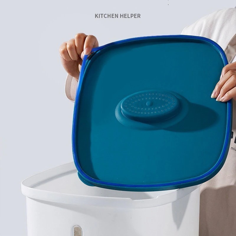 米びつ 米櫃 計量米櫃 計量米びつ ライスストッカー 省スペース スリム 洗える プラスチック おし 米びつ 米櫃 計量米櫃 計量米びつ ライスストッカー 省スペース スリム 洗える プラスチック おし