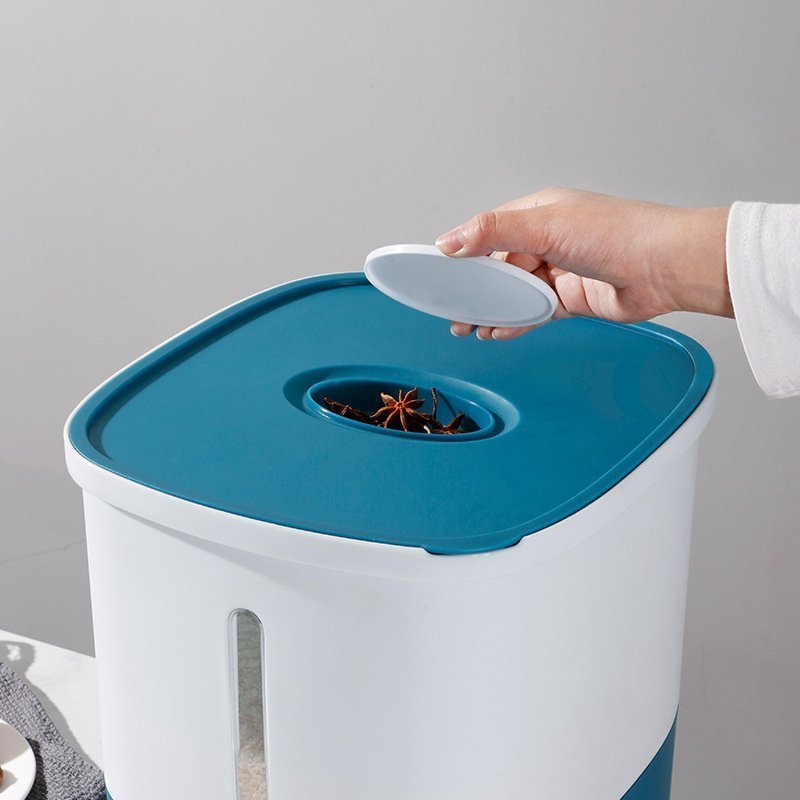 米びつ 米櫃 計量米櫃 計量米びつ ライスストッカー 省スペース スリム 洗える プラスチック おし 米びつ 米櫃 計量米櫃 計量米びつ ライスストッカー 省スペース スリム 洗える プラスチック おし