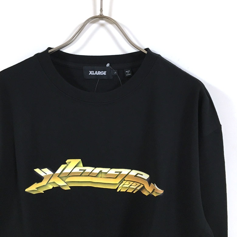 XLARGE エクストララージ METAL TYPE LOGO 長袖 Tシャツ メンズ XLARGE エクストララージ METAL TYPE LOGO 長袖 Tシャツ メンズ