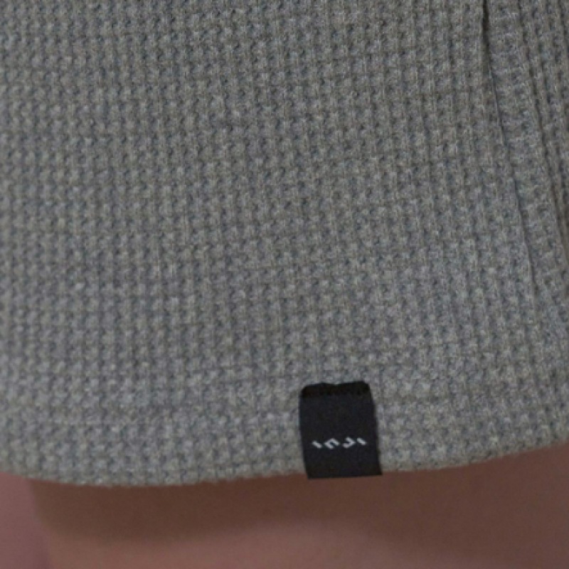 インアクティブワッフルショーツグレー