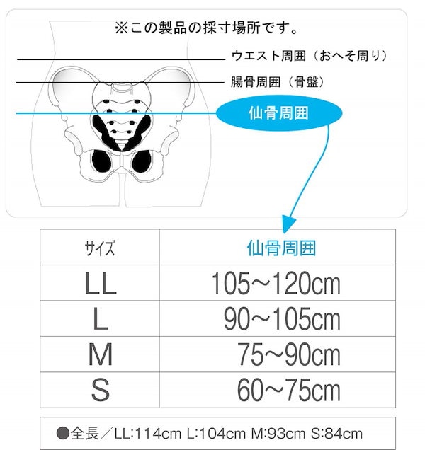 Qoo10] bonbone 骨盤帯 スリム仙骨ベルト