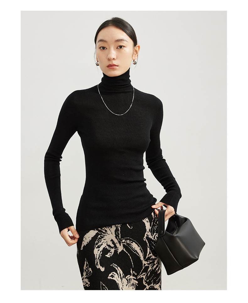 クーポン有無地 シンプル タートルネック スリム タイト トップス レディース ニット プルオーバー 春 秋 普通丈トップス 長袖 カラバリあり ブラック グレー ホワイト ベージュ レッド ブラウン クーポン有無地 シンプル タートルネック スリム タイト トップス レディース ニット プルオーバー 春 秋 普通丈トップス 長袖 カラバリあり ブラック グレー ホワイト ベージュ レッド ブラウン