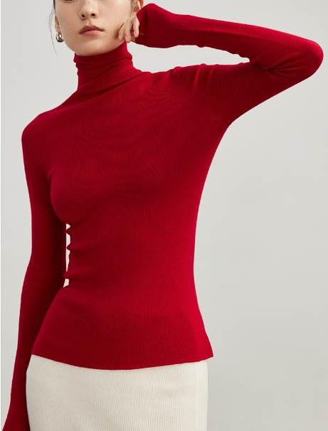 クーポン有無地 シンプル タートルネック スリム タイト トップス レディース ニット プルオーバー 春 秋 普通丈トップス 長袖 カラバリあり ブラック グレー ホワイト ベージュ レッド ブラウン クーポン有無地 シンプル タートルネック スリム タイト トップス レディース ニット プルオーバー 春 秋 普通丈トップス 長袖 カラバリあり ブラック グレー ホワイト ベージュ レッド ブラウン