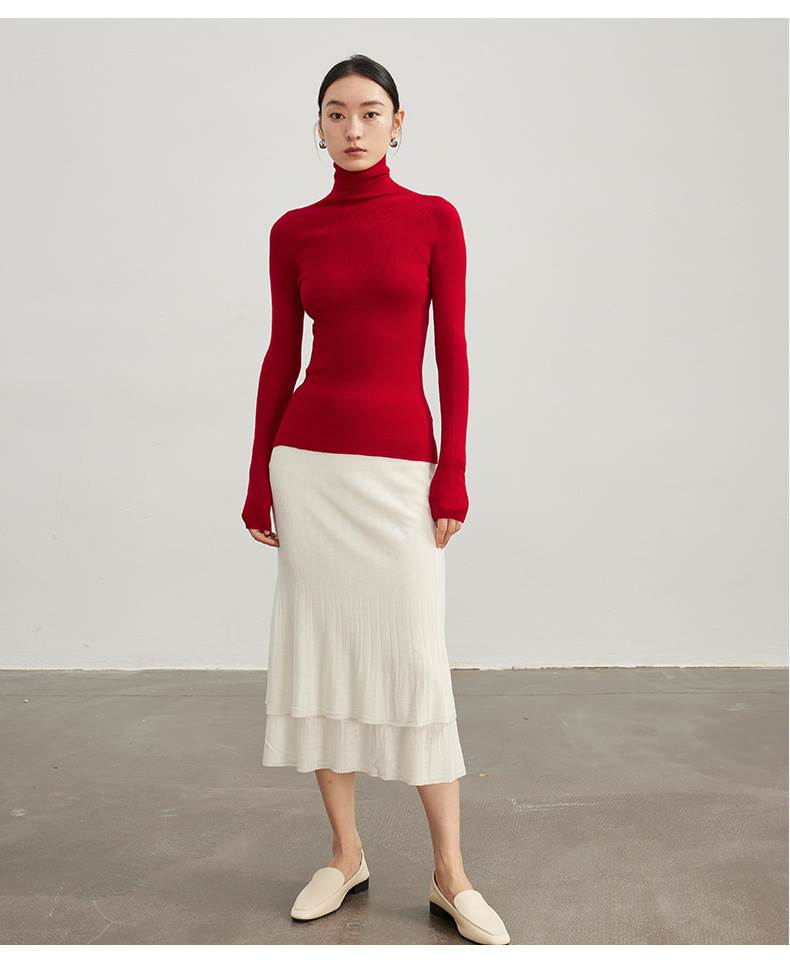 クーポン有無地 シンプル タートルネック スリム タイト トップス レディース ニット プルオーバー 春 秋 普通丈トップス 長袖 カラバリあり ブラック グレー ホワイト ベージュ レッド ブラウン クーポン有無地 シンプル タートルネック スリム タイト トップス レディース ニット プルオーバー 春 秋 普通丈トップス 長袖 カラバリあり ブラック グレー ホワイト ベージュ レッド ブラウン