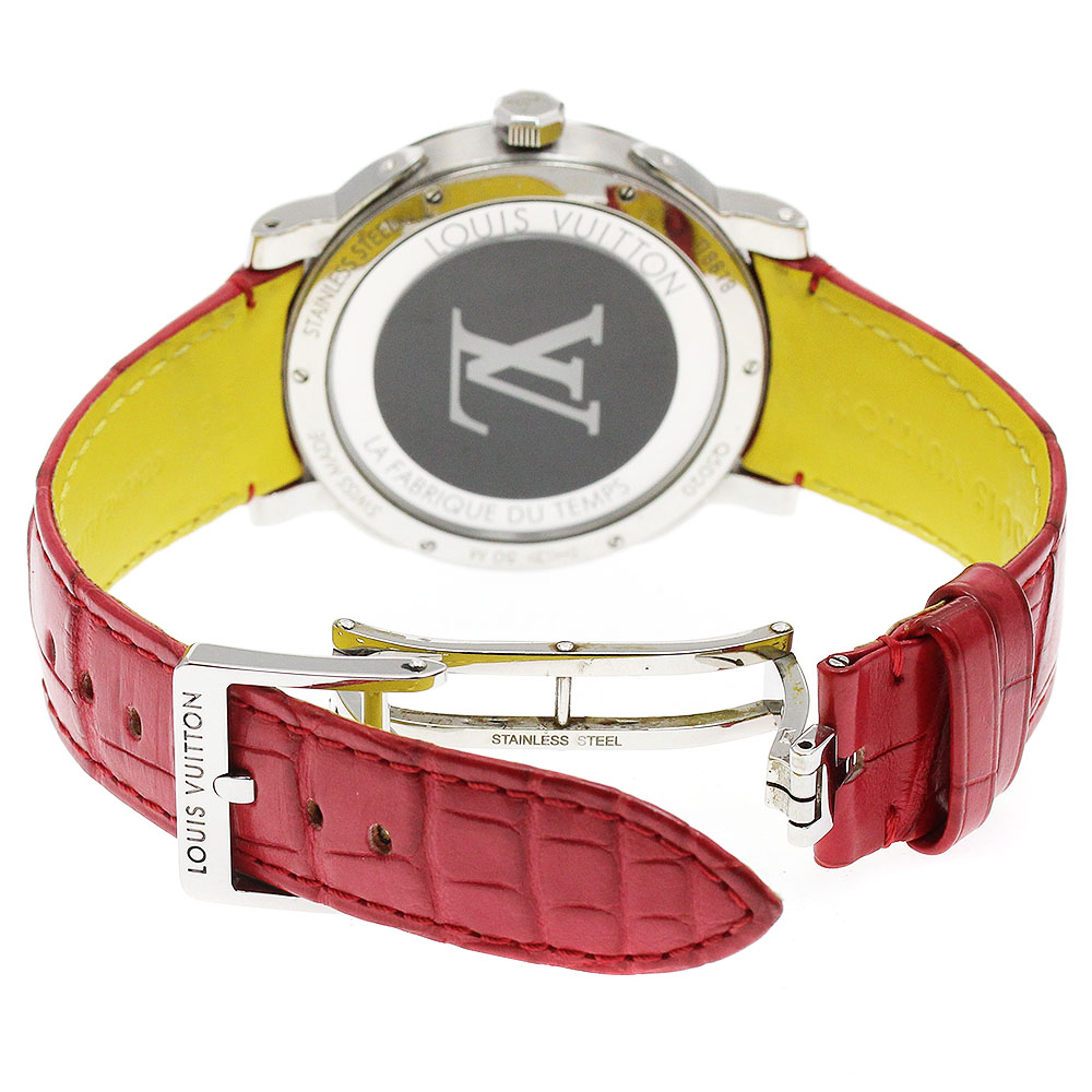 ルイ・ヴィトン LOUIS VUITTON Q5D20 エスカル タイムゾーン ワールドタイム 自動巻き メンズ _899135【中古】