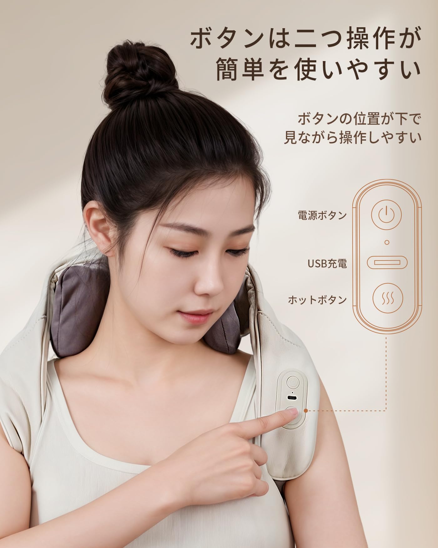 リラクゼーション器　コードレス RELX リラクゼーション器 EMS 温熱72g コードレス ネックウォーマー PLUS (整体師監修) EMS リラクゼーション機器