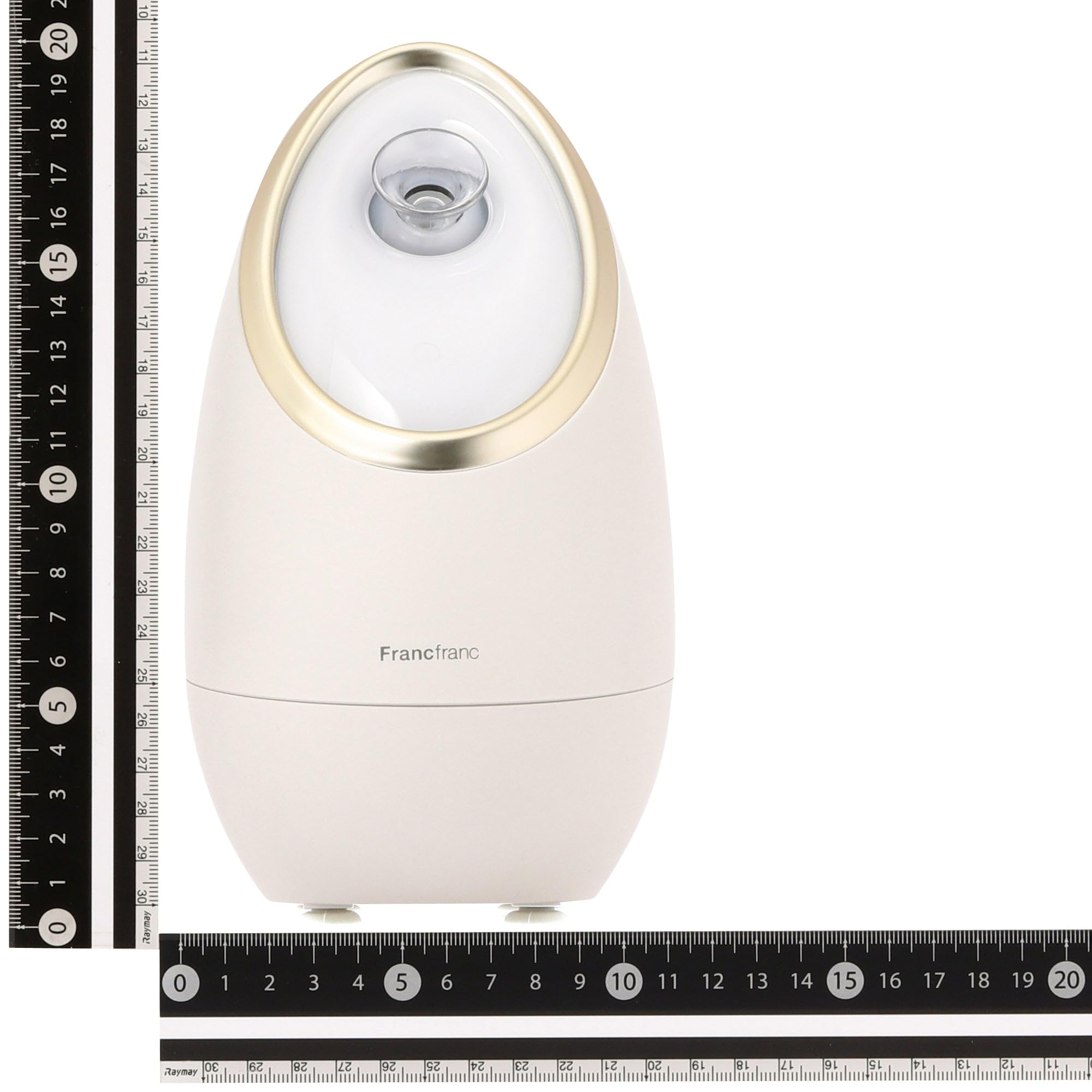 Francfranc フランフラン サロン フェイシャルスチーマー ホワイト 美顔器 スチーマー スキンケア アロマオイル Type-C対応 プレゼント ギフト 贈り物