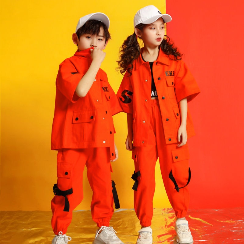 【2113人コレクション】子供用ストリートダンスセット男の子Hiphop少年ヒップホップファッション夏工装服ストリートダンス服男かっこいい女 【2113人コレクション】子供用ストリートダンスセット男の子Hiphop少年ヒップホップファッション夏工装服ストリートダンス服男かっこいい女