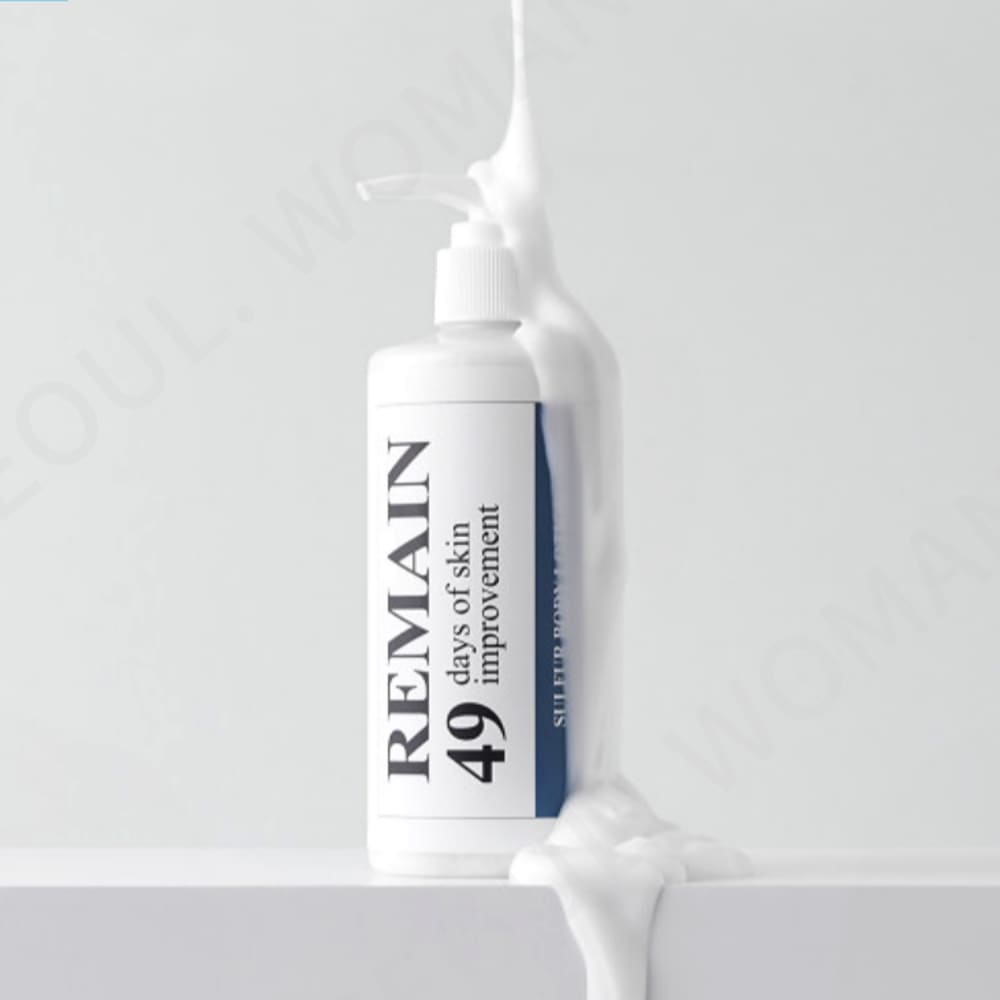 リメイン49 サルファー ボディローション 300ml [SNS人気] 毛穴角化症緩和し, なめらかな肌, 硫黄50,000ppm 配合 Sulfur Body Lotion