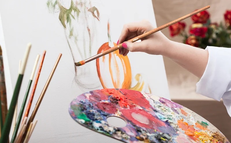 芸術的な絵画のためのブラシのセット,アクリル,油絵,ガッシュ,15個のブラシのセット