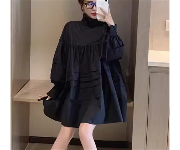 レディース ワンピース プルオーバー シャツワンピ ミニ ショート 膝上 ミドル丈 長袖 ボリューム袖 バルーン袖 ランタンスリーブ スタンドカラー Aライン かわいい シンプル カジュアル おしゃれ レディース ワンピース プルオーバー シャツワンピ ミニ ショート 膝上 ミドル丈 長袖 ボリューム袖 バルーン袖 ランタンスリーブ スタンドカラー Aライン かわいい シンプル カジュアル おしゃれ