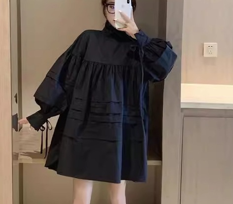 レディース ワンピース プルオーバー シャツワンピ ミニ ショート 膝上 ミドル丈 長袖 ボリューム袖 バルーン袖 ランタンスリーブ スタンドカラー Aライン かわいい シンプル カジュアル おしゃれ レディース ワンピース プルオーバー シャツワンピ ミニ ショート 膝上 ミドル丈 長袖 ボリューム袖 バルーン袖 ランタンスリーブ スタンドカラー Aライン かわいい シンプル カジュアル おしゃれ