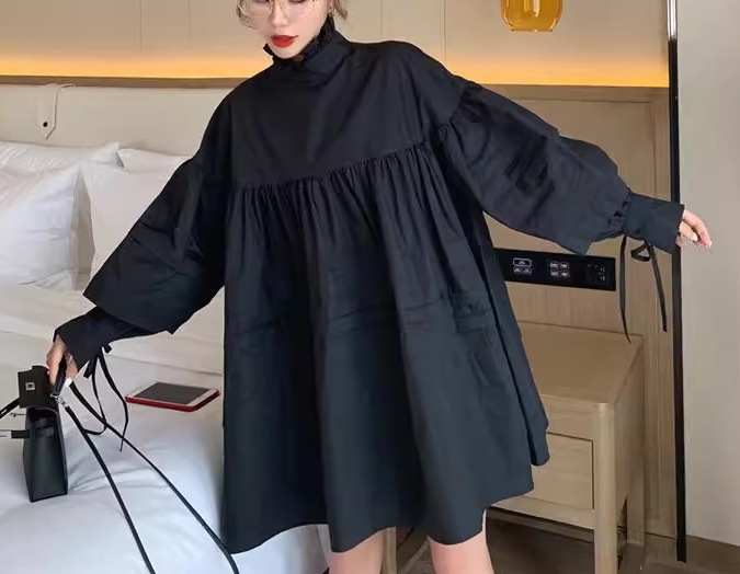 レディース ワンピース プルオーバー シャツワンピ ミニ ショート 膝上 ミドル丈 長袖 ボリューム袖 バルーン袖 ランタンスリーブ スタンドカラー Aライン かわいい シンプル カジュアル おしゃれ レディース ワンピース プルオーバー シャツワンピ ミニ ショート 膝上 ミドル丈 長袖 ボリューム袖 バルーン袖 ランタンスリーブ スタンドカラー Aライン かわいい シンプル カジュアル おしゃれ