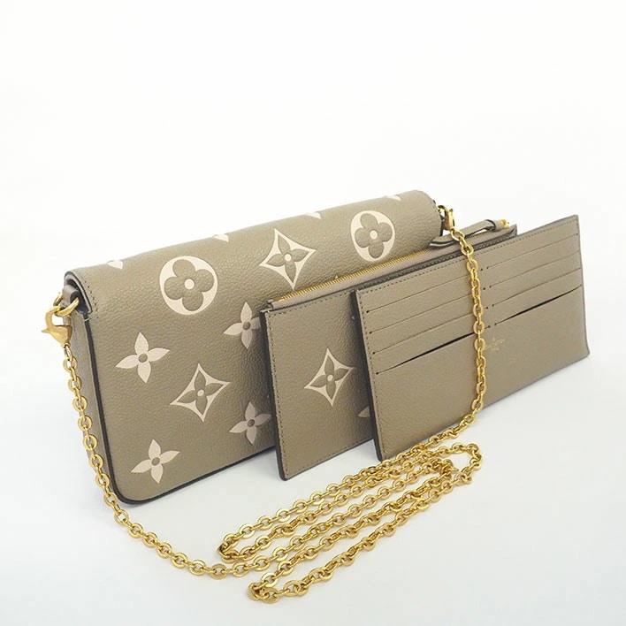 【新品同様】ルイ ヴィトン ポシェットフェリシー バイカラーモノグラムアンプラント レディース 【ショルダーバッグ】 【新品同様】ルイ ヴィトン ポシェットフェリシー バイカラーモノグラムアンプラント レディース 【ショルダーバッグ】