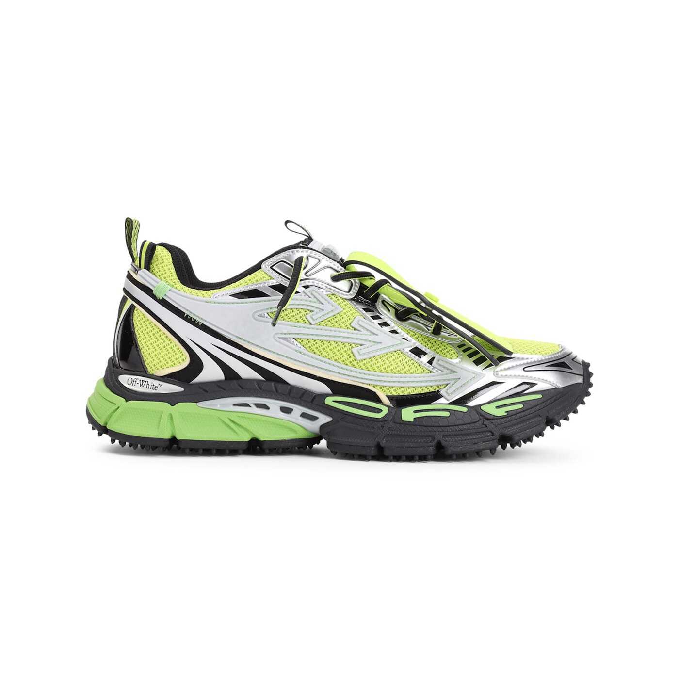 OMIA295S25FAB001 7270 SILVER GREEN FLUO 春夏2025 スニーカー メンズ ia