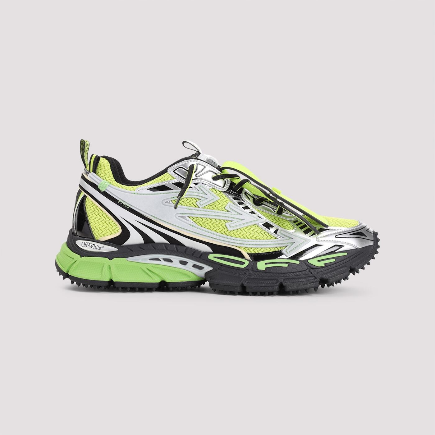OMIA295S25FAB001 7270 SILVER GREEN FLUO 春夏2025 スニーカー メンズ ia