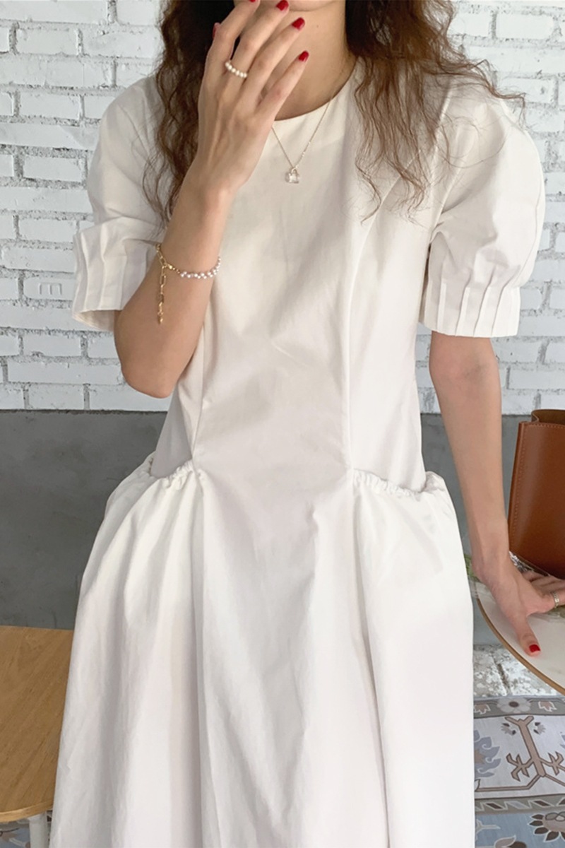 ワンピース 半袖 春 夏 きれいめ カジュアル かわいい ロング aライン Aライン フレア ワンピドレス フレアスカート ロング ロング丈 アンクル丈 7分丈 ミディアム丈 ミドル丈 レギュラー丈