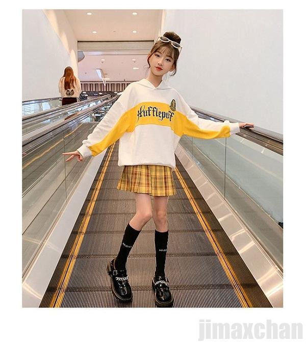 今すぐ欲しい！キッズ 女の子 2点上下セット スカート パーカー セットアップ 長袖シャツ 長袖パーカー プリーツスカート フード付き 卒園式 女児 ギャザー ウエストゴム 秋 冬 春 ジ