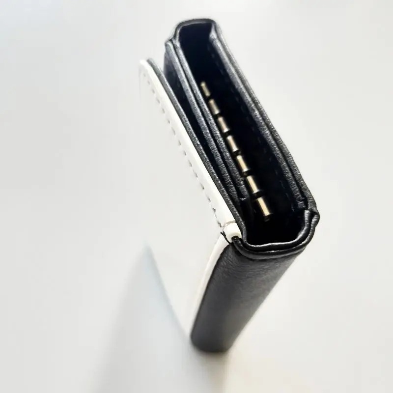 女性のための昇華型TPU財布diyキーウォレット白い空白10個