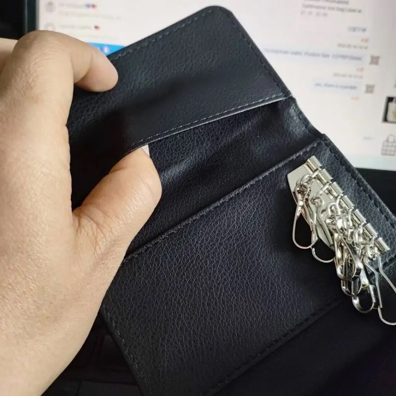 女性のための昇華型TPU財布diyキーウォレット白い空白10個