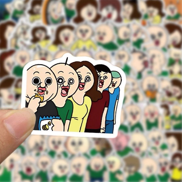 Qoo10] パンパン ステッカー パンパンくんの日常