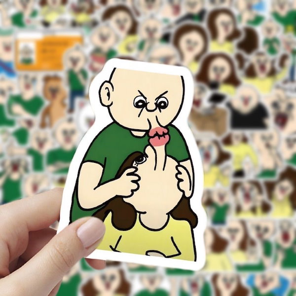 Qoo10] パンパン ステッカー パンパンくんの日常