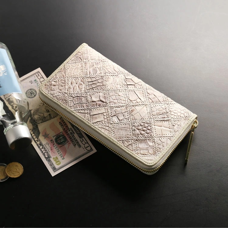 ヒマラヤクロコダイルレザー長財布 ネコポス対応 ヒマラヤクロコダイルレザー長財布 ネコポス対応
