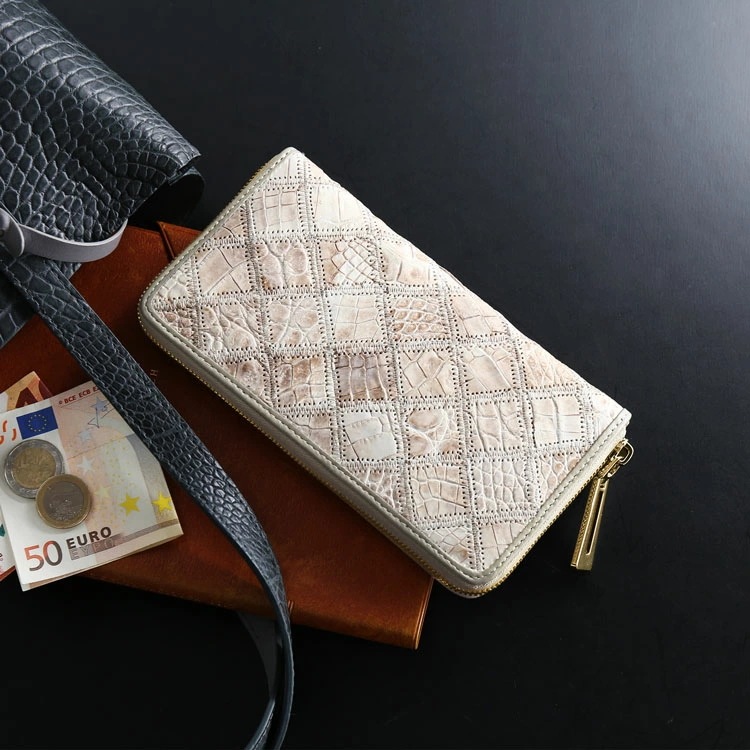 ヒマラヤクロコダイルレザー長財布 ネコポス対応 ヒマラヤクロコダイルレザー長財布 ネコポス対応