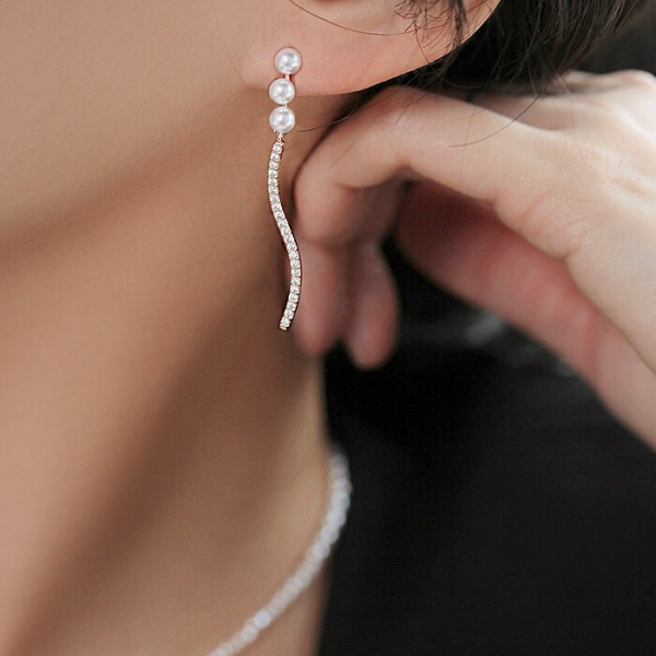 ルーブル パリ 14k G.F ウェーナー パール ドロップ イアリング EA3061 ルーブル パリ 14k G.F ウェーナー パール ドロップ イアリング EA3061