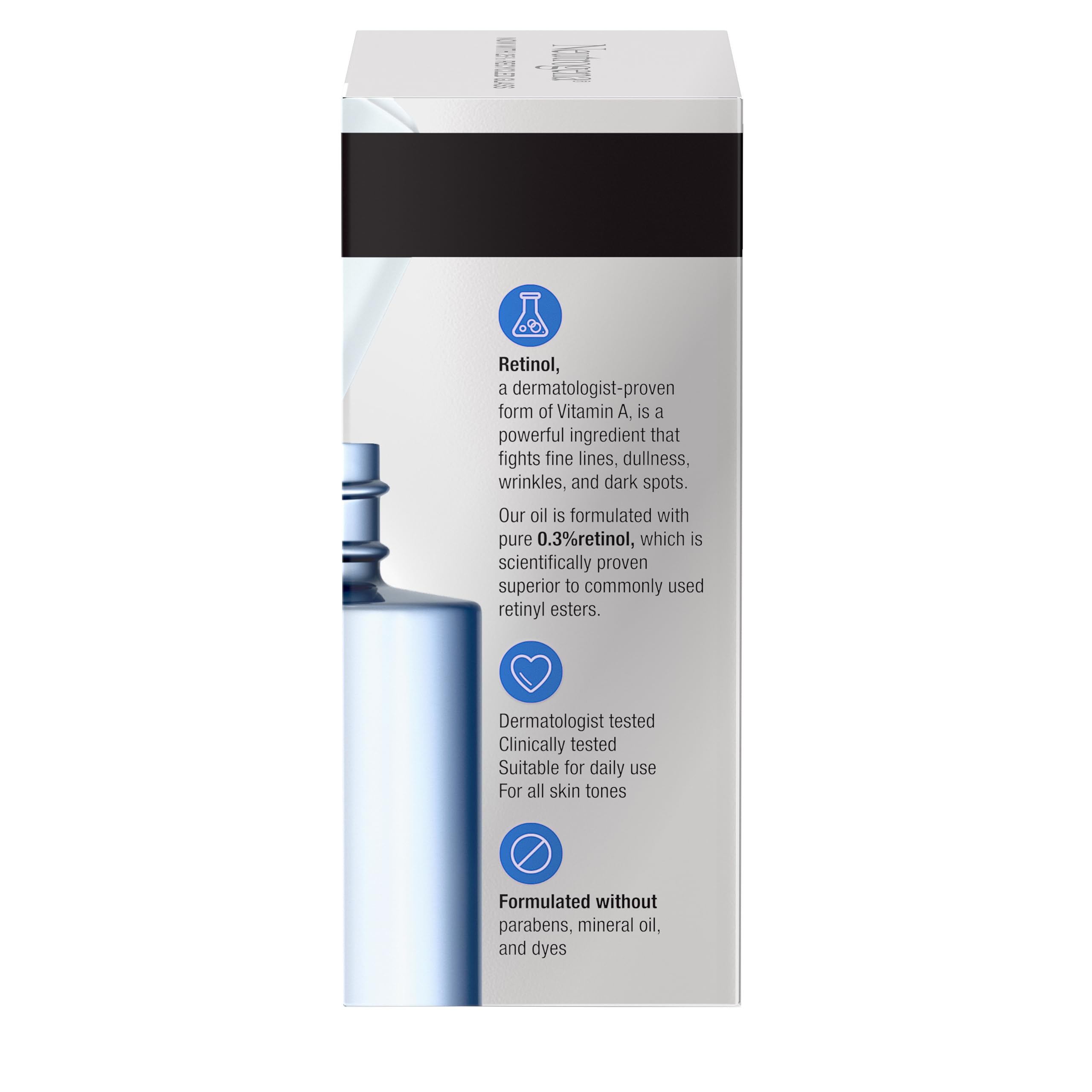 Neutrogena, Rapid Wrinkle Repair(ラピッドリンクルリペア)レチノールオイル30ml(1液量オンス) Neutrogena, Rapid Wrinkle Repair(ラピッドリンクルリペア)レチノールオイル30ml(1液量オンス)